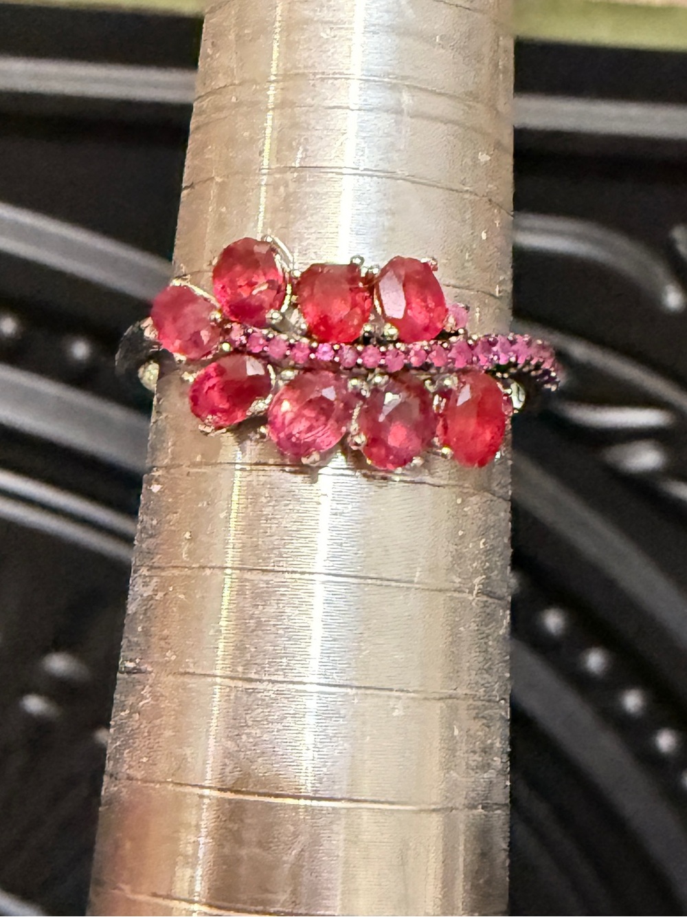 New 925 Sterling Silver Ruby ring size 9 - Picture 11 of 16